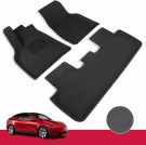3D Allværsmatter, høy kant (Foran + Bak) - Tesla Model Y  thumbnail