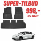 3D Allværsmatter. høy kant. (Foran & bak) - Tesla Model 3 thumbnail