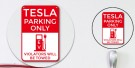 Tesla parking only skilt thumbnail
