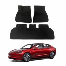 3D Allværsmatter. høy kant. (Foran & bak) - Tesla Model 3 HIGHLAND thumbnail